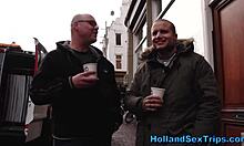 HD-video af en hollandsk prostitueret, der giver oral nydelse i høje hæle