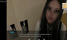 Hentai-geïnspireerde grote tieten en seksspeeltjes in zelfgemaakte video