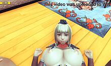 Nézd, ahogy az animációs Hentai pár élvezi a házi szexet 3D-ben