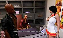 Annas appassionata storia d'amore 6 - mostrare il seno e un giovane in un gioco hentai 3D