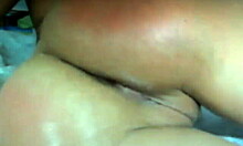 Close-up for a fingering cutie during her cam show