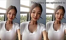 TikTok derlemesinde büyük göğüslü Çinli genç kız