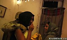 Arabische webcamseks met Egyptische tiener en hoer