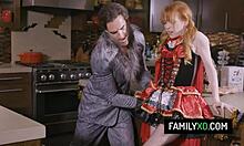 Madi Collins och Melody Mynx spelar huvudrollerna i incest-video med Halloween-tema