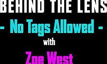 Zoe West'in ateşli iç çamaşırı ve amatör becerileri sergileniyor