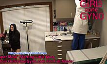 Domači videoposnetek pičke azijske punce, ki jo pregledujejo v bolnišnici